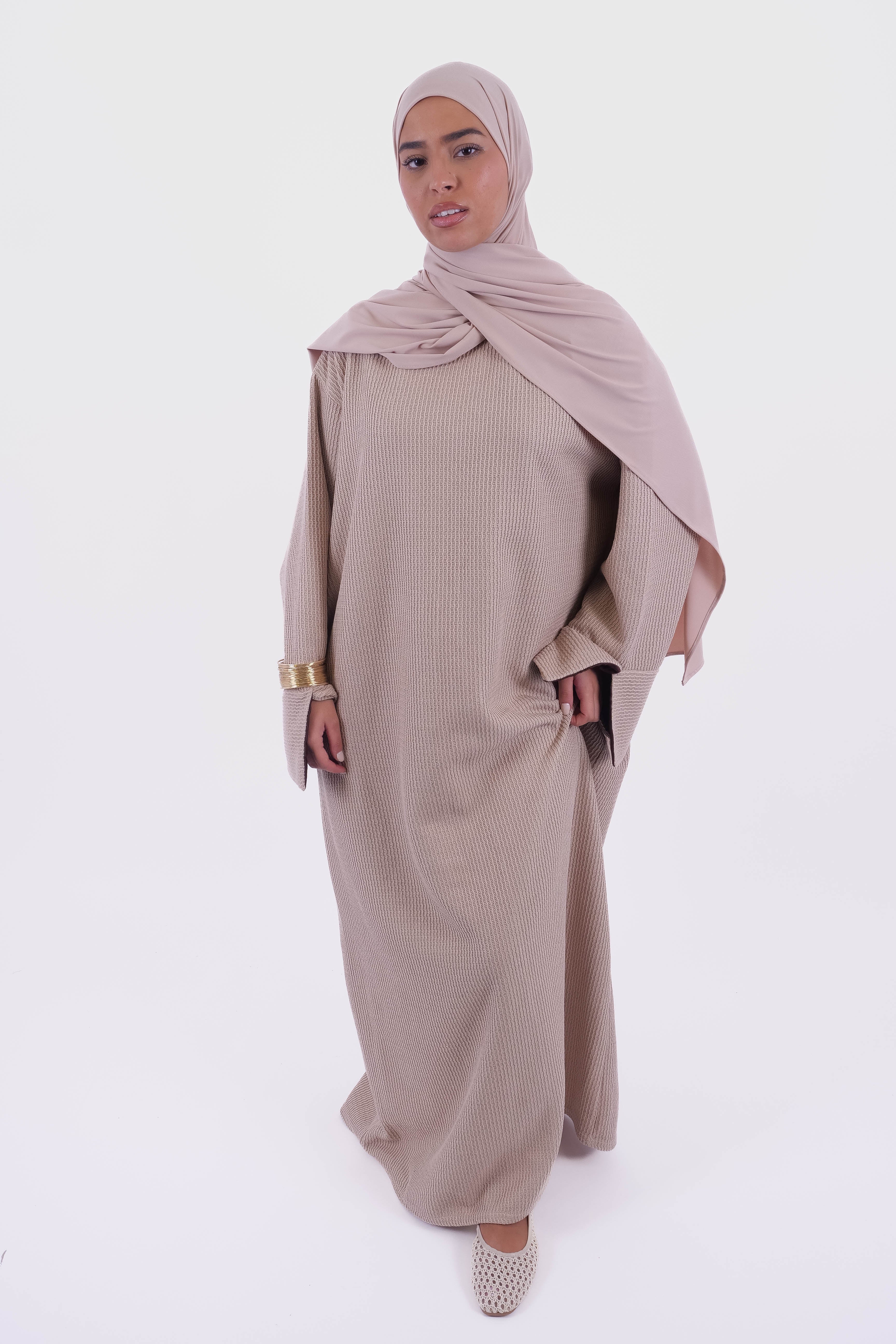 ROBE SOLENE DOUBLE MANCHE HONEY