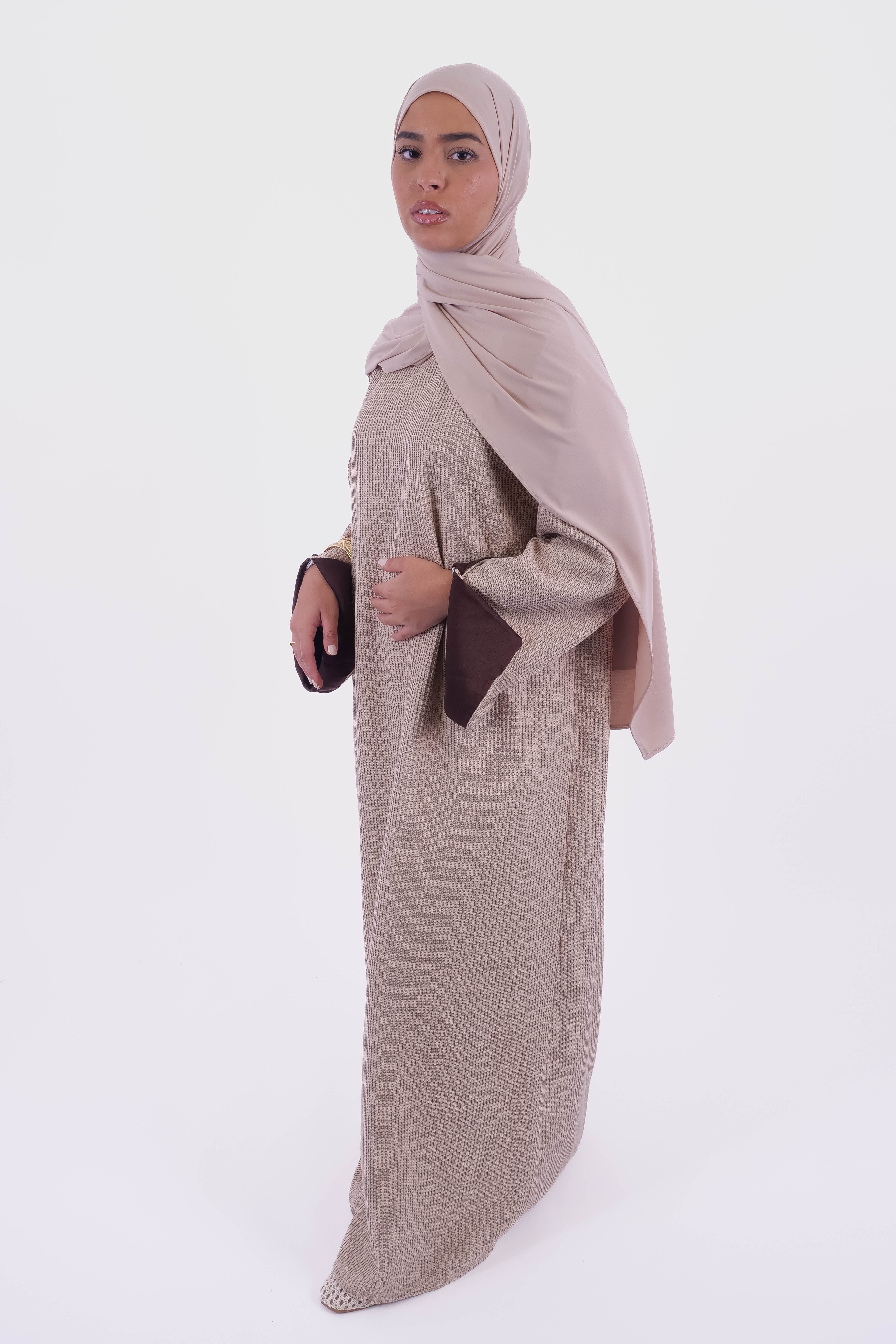 ROBE SOLENE DOUBLE MANCHE HONEY