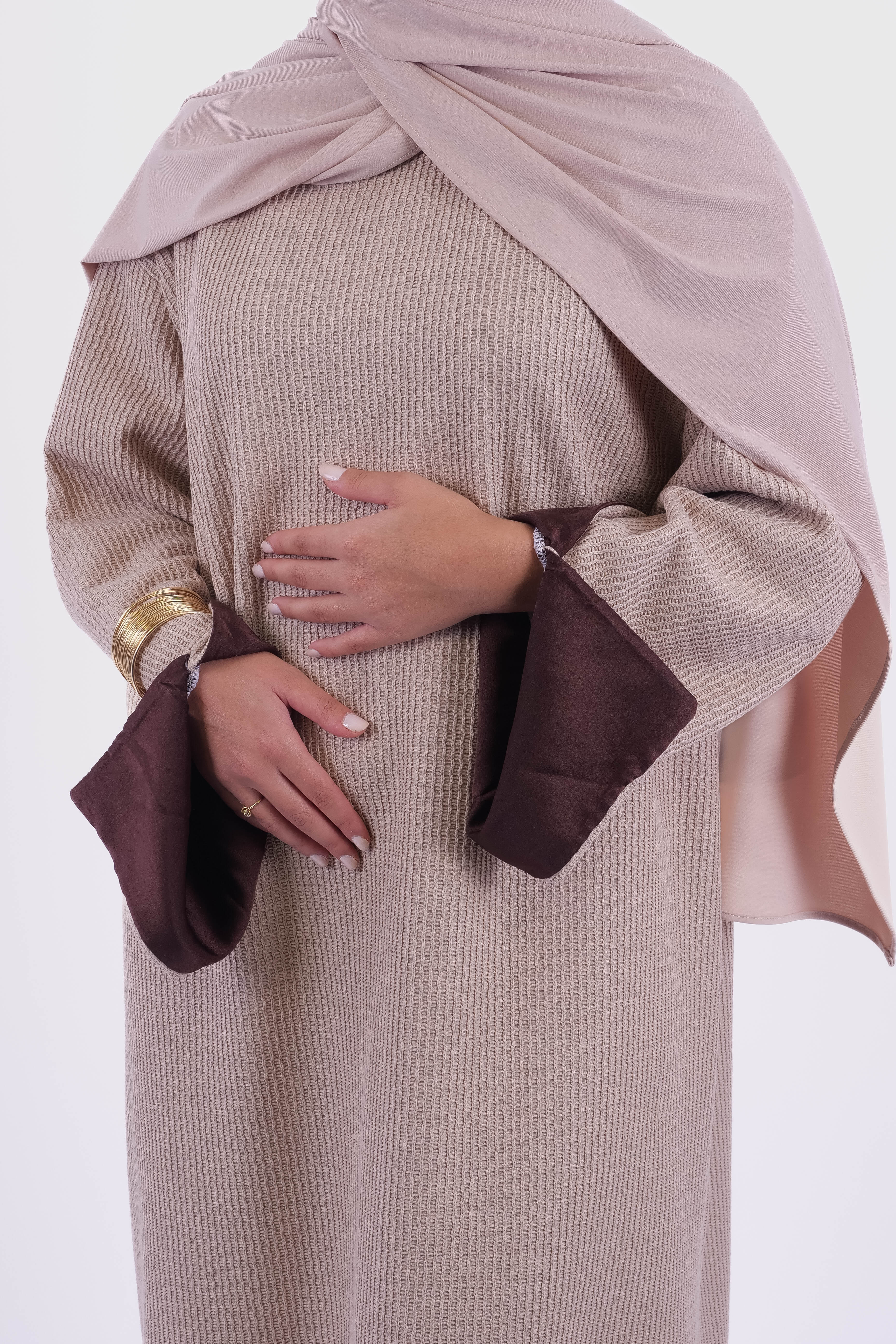 ROBE SOLENE DOUBLE MANCHE HONEY