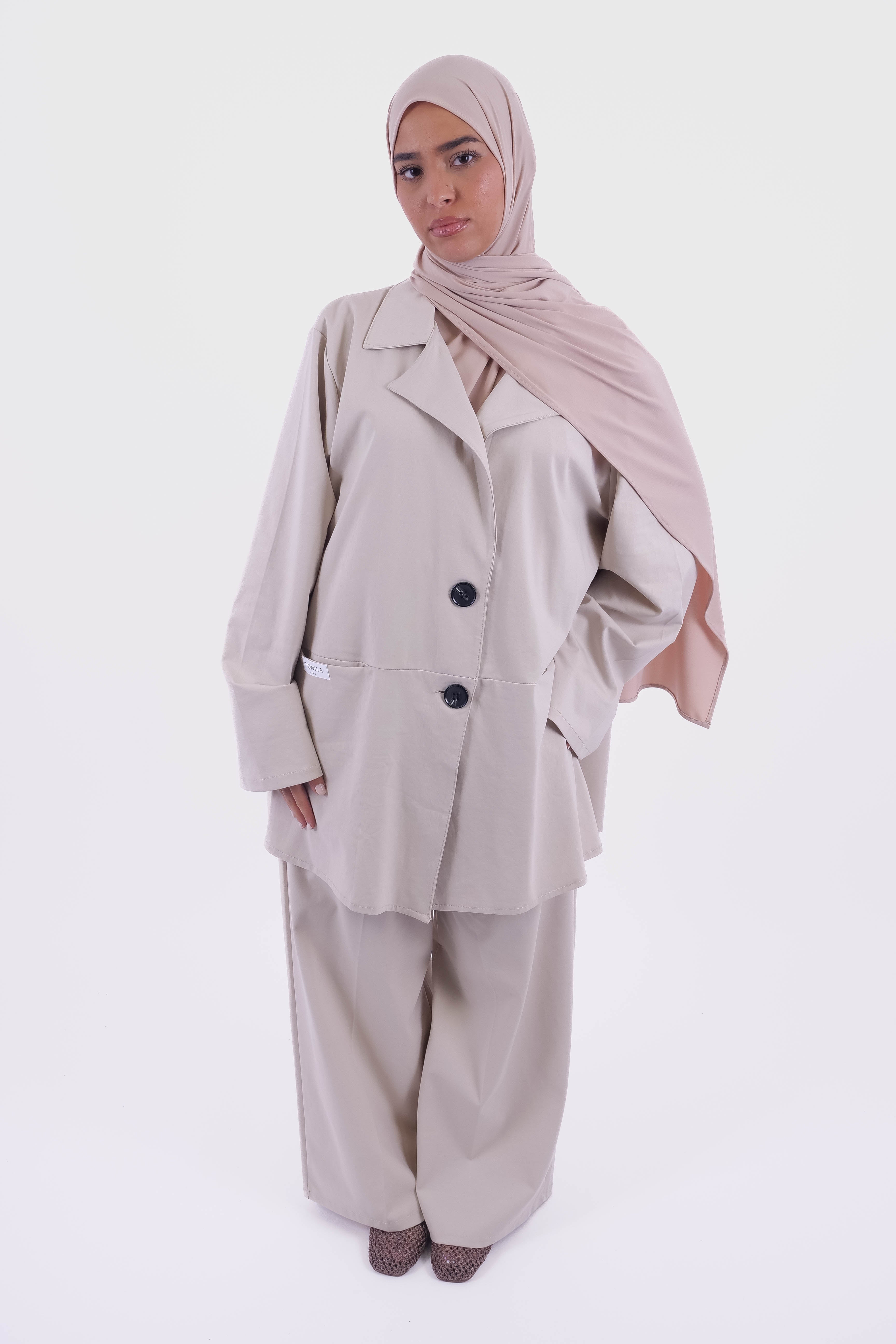 ENSEMBLE ZYRA BEIGE