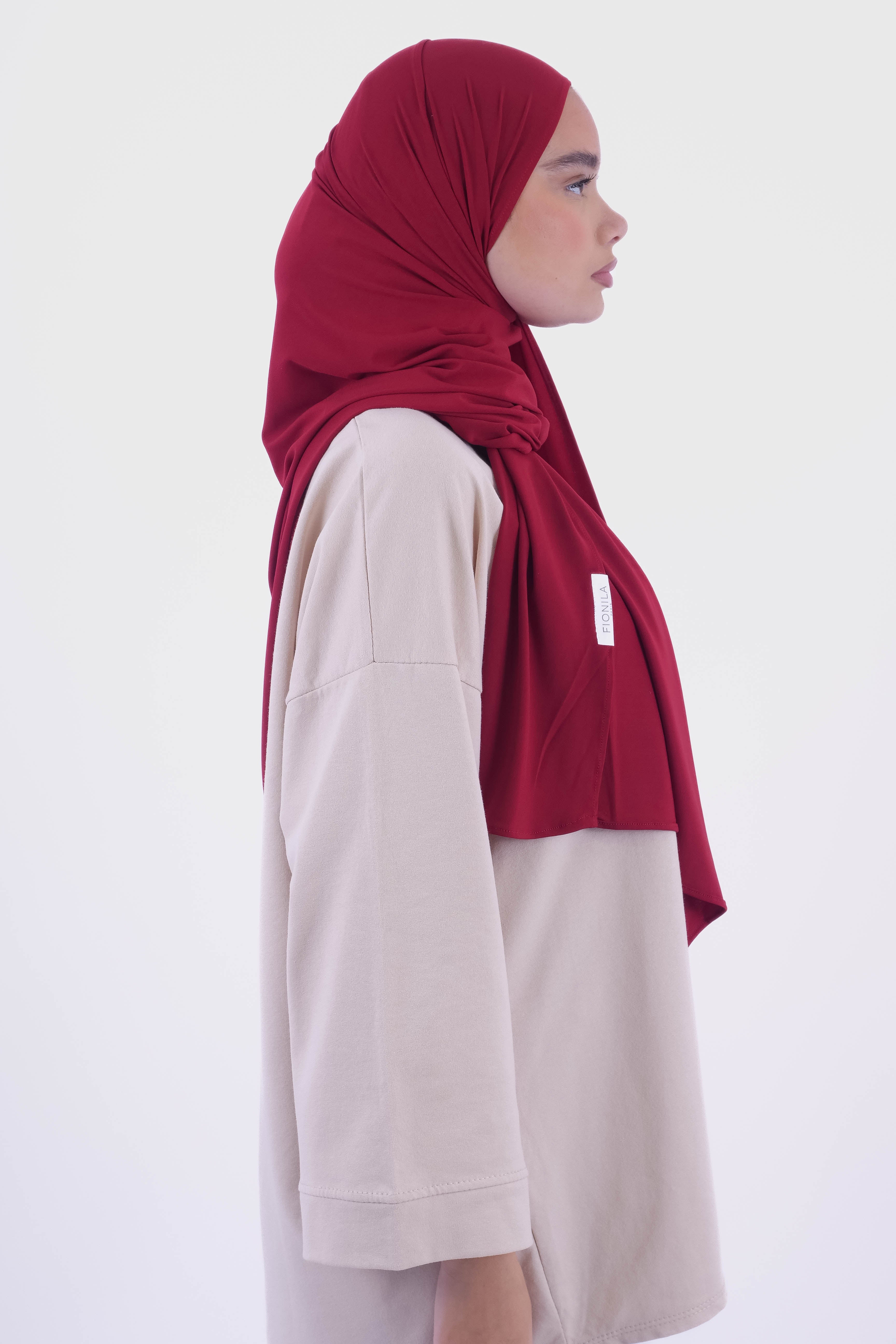 JERSEY PREMIUM ROUGE GRENAT