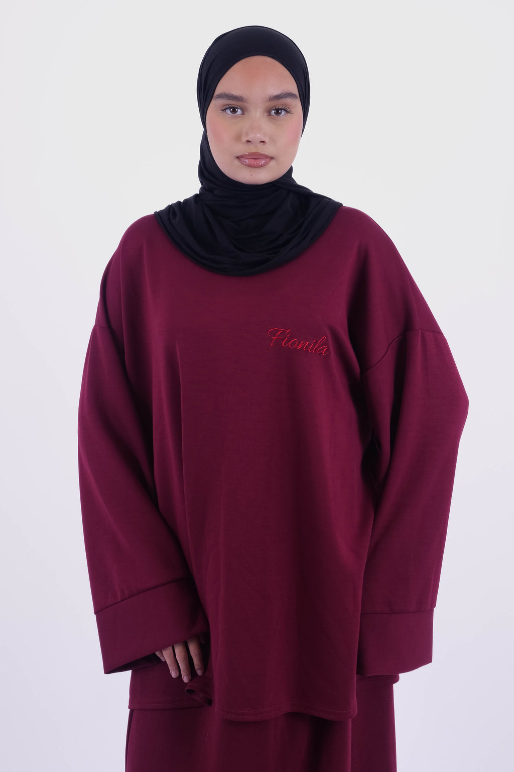 ENSEMBLE JUPE OVERSIZE CERISE