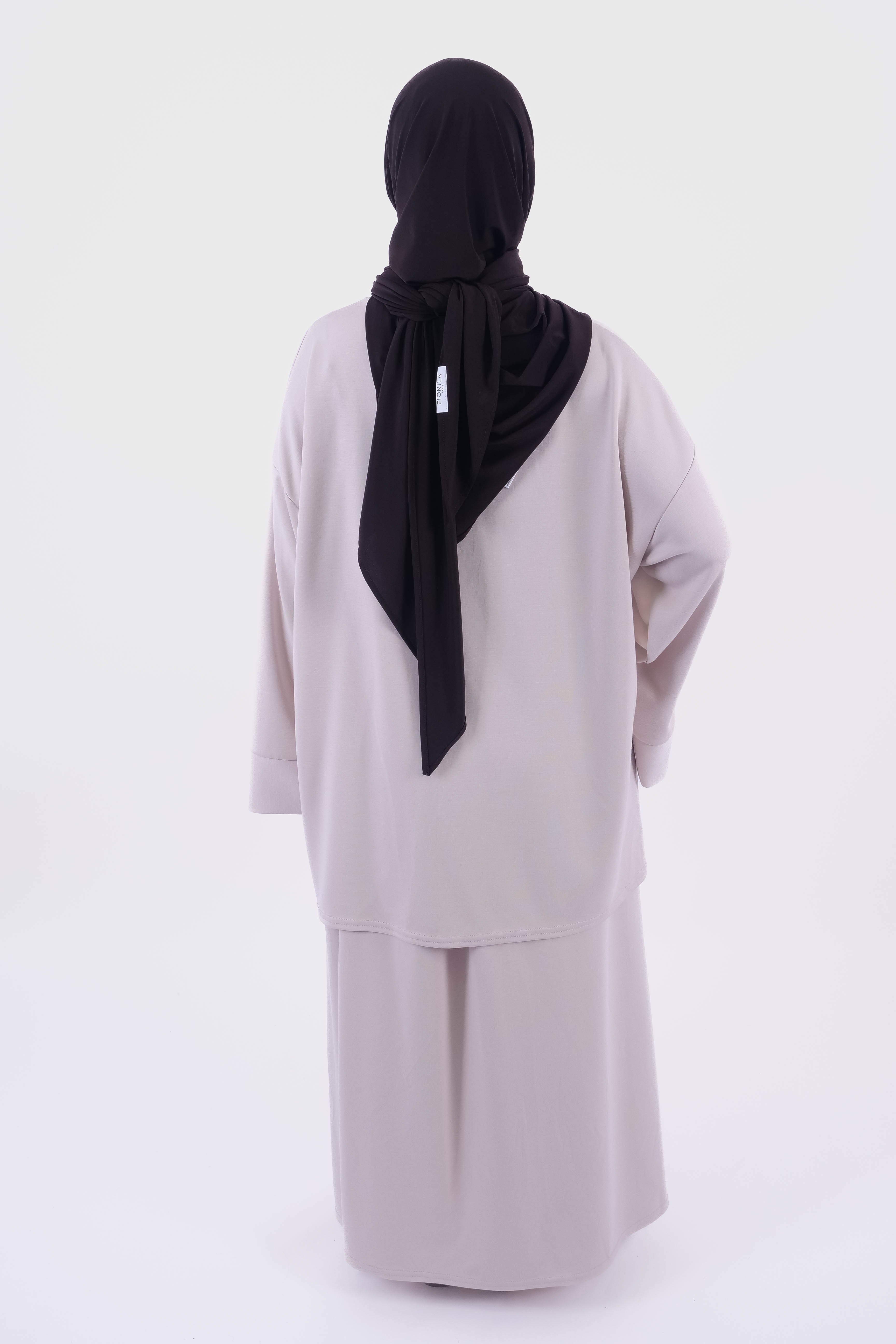 ENSEMBLE JUPE OVERSIZE BEIGE