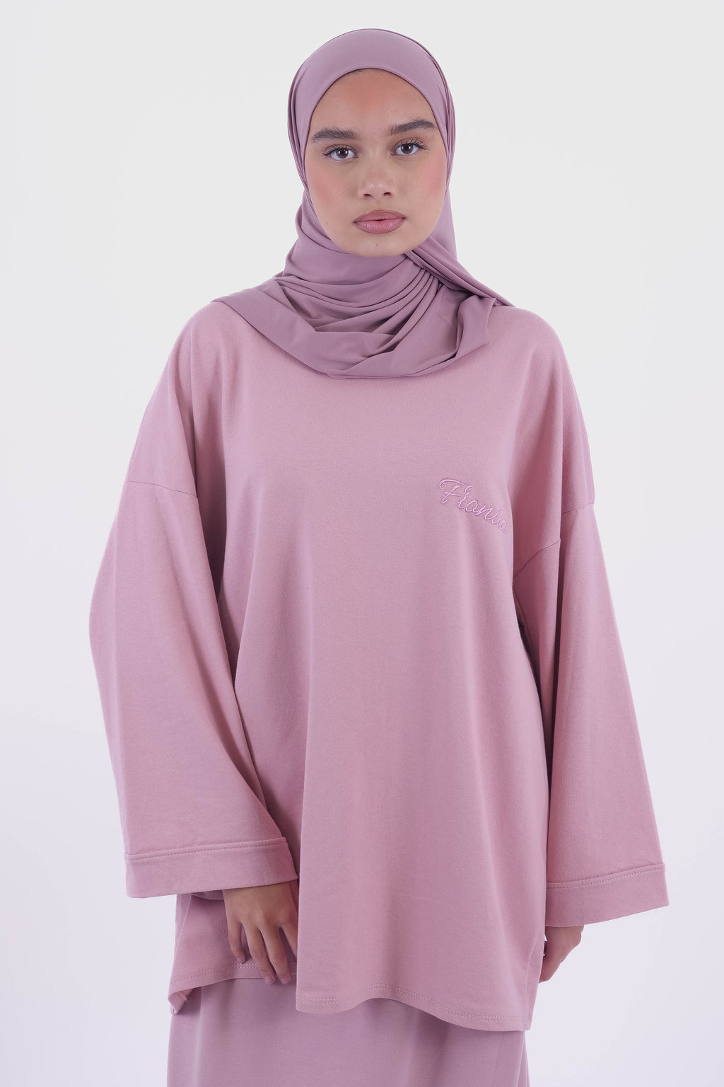 ENSEMBLE JUPE OVERSIZE PINK